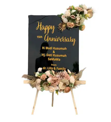 Papan Bunga Akrilik Alaskembang